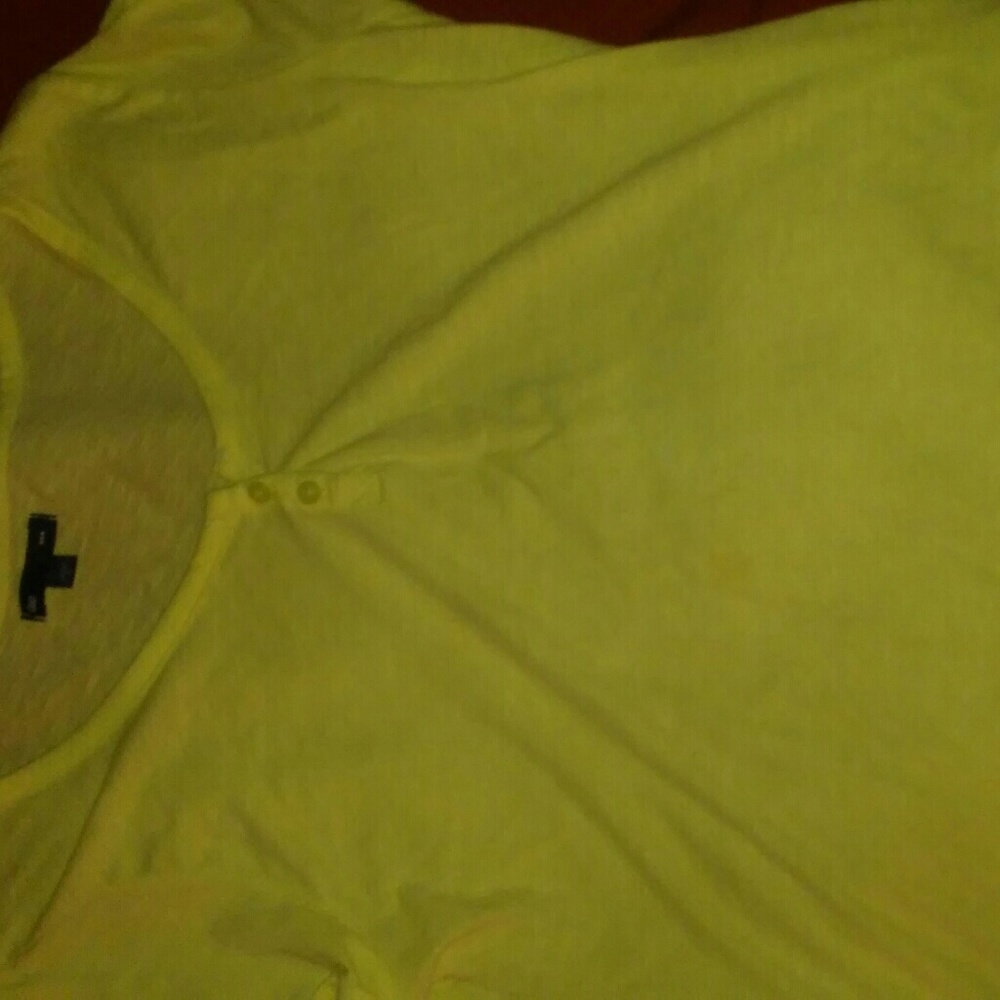 Yellow shirt